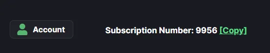 ChartGPT Subscription ID